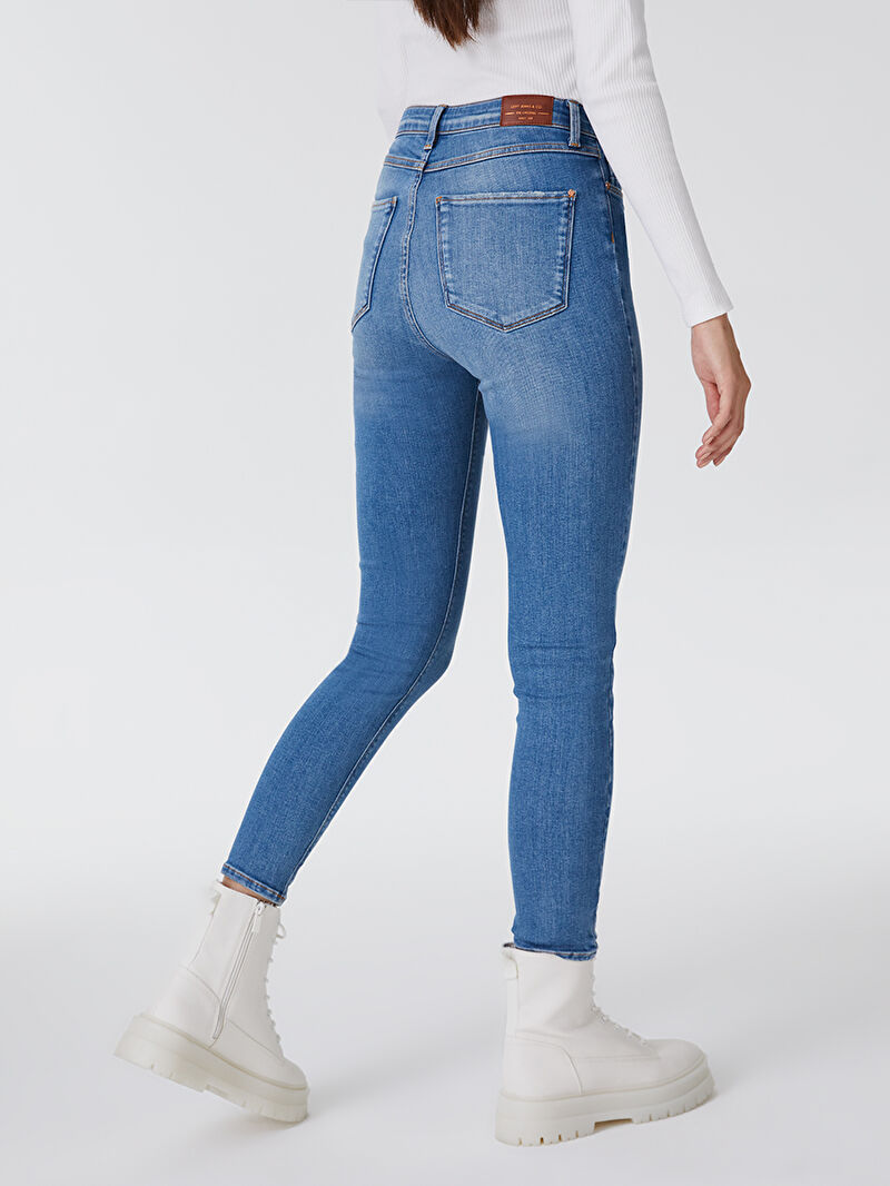 Nicole Skinny Fit Kadın Pantolon