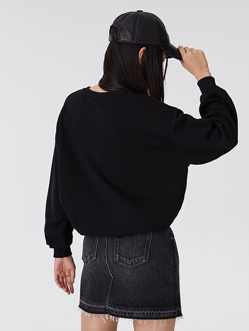 Loose Fit Kadın Sweatshirt