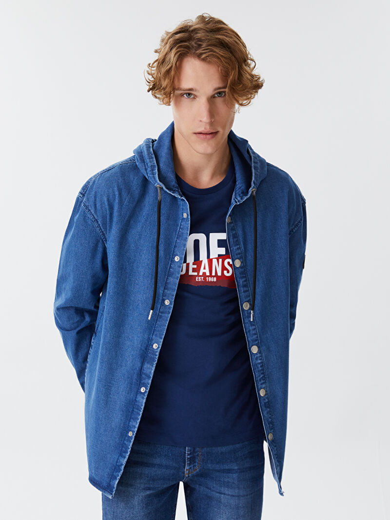 Slim Fit Erkek Gömlek U.kol