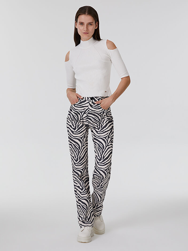 Slim Fit Kadın Kazak