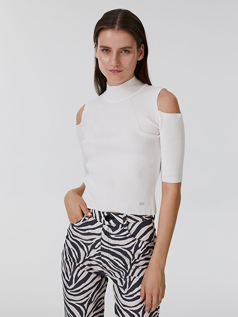 Slim Fit Kadın Kazak