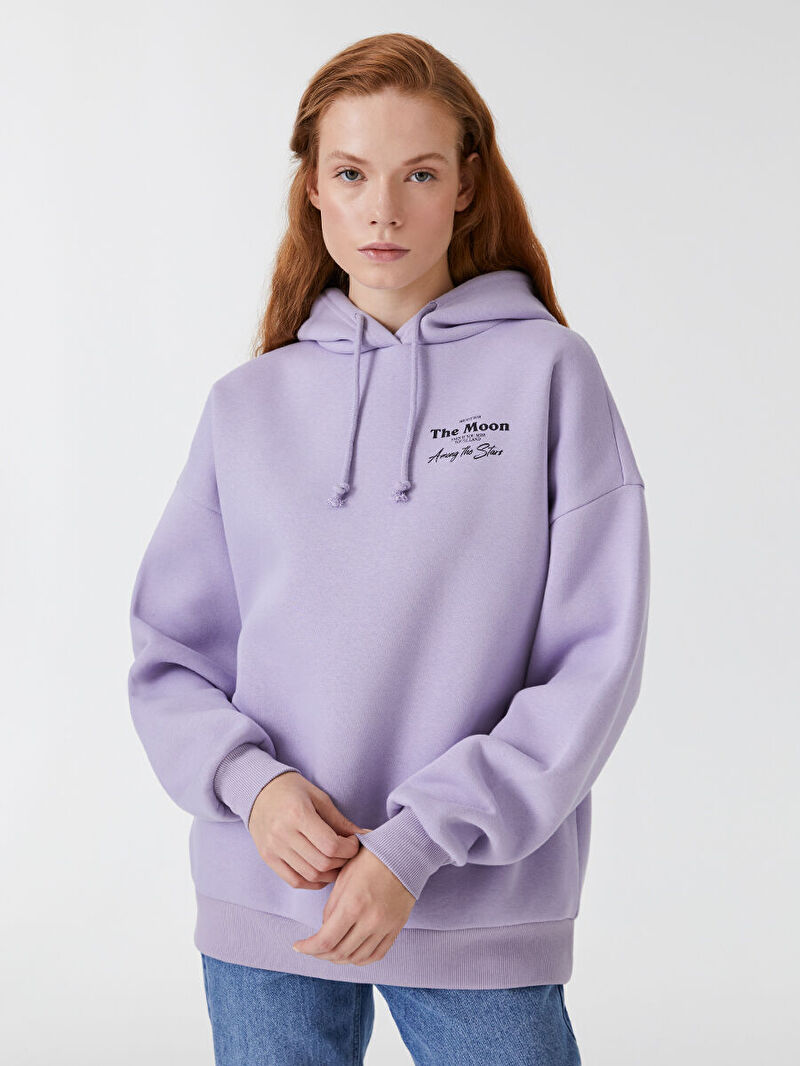 Loose Fit Kadın Sweatshirt