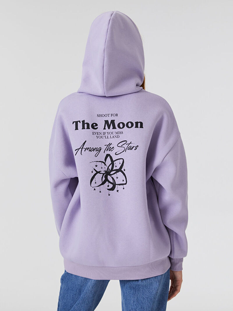 Loose Fit Kadın Sweatshirt