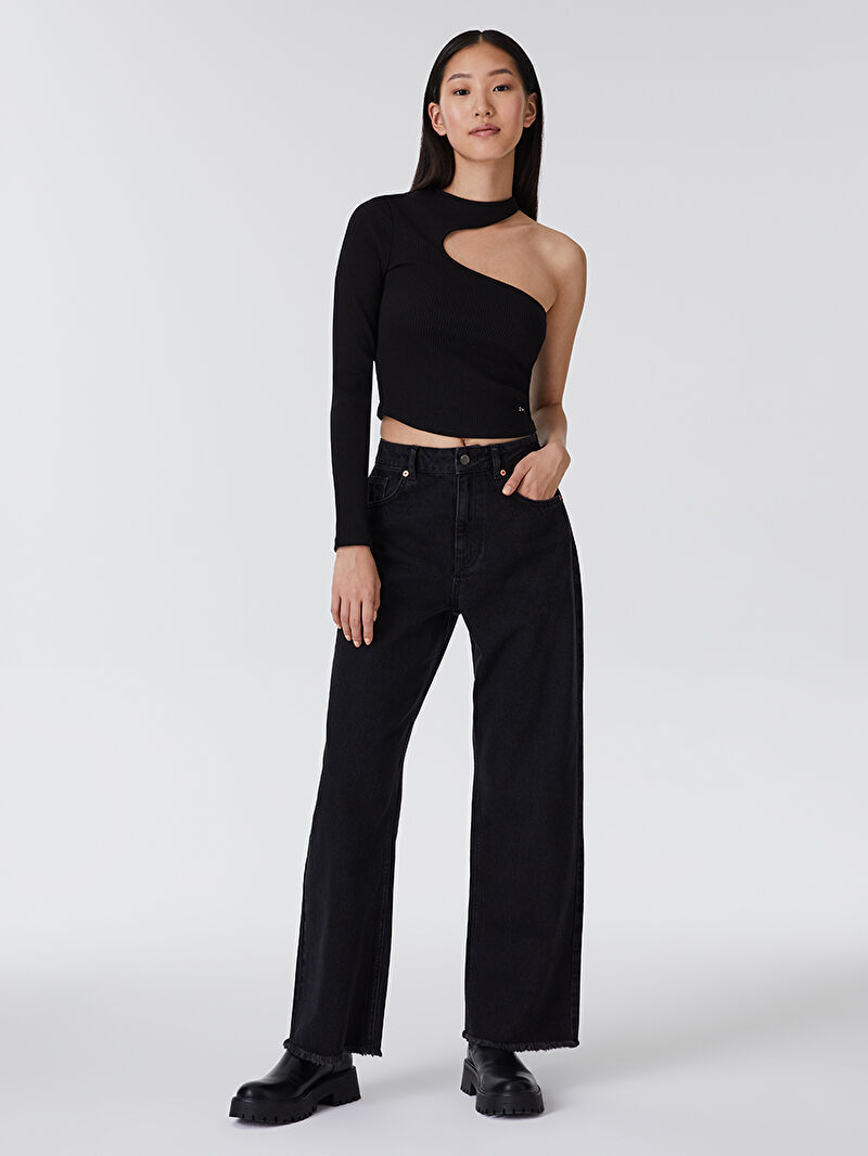 Wide Leg Regular Fit Kadın Pantolon