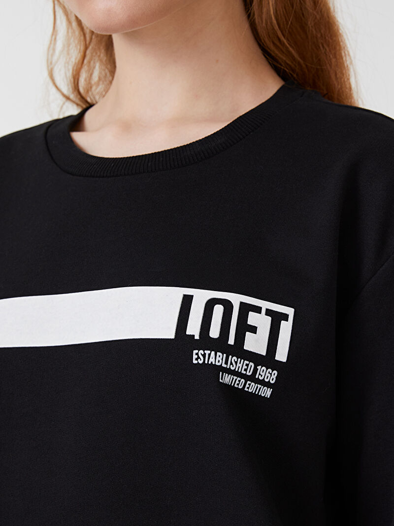 Regular Fit Kadın Sweatshirt