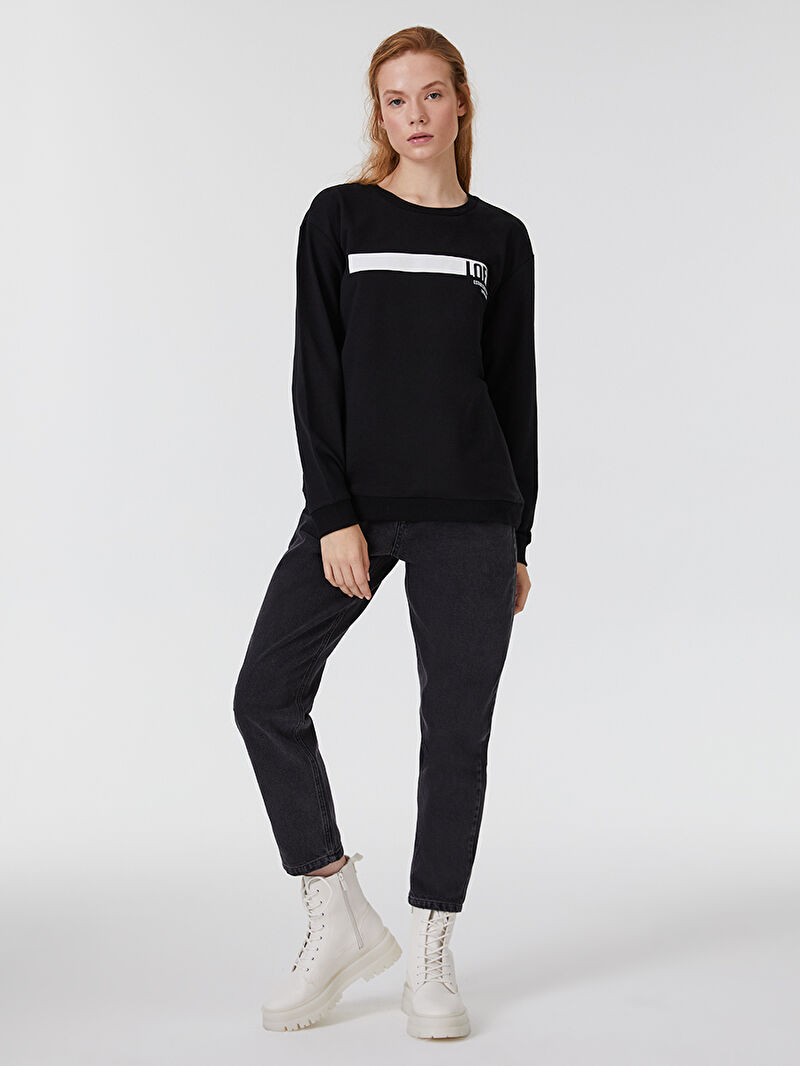 Regular Fit Kadın Sweatshirt