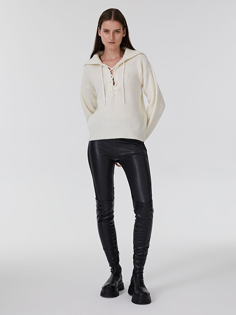 Loose Fit Kadın Kazak