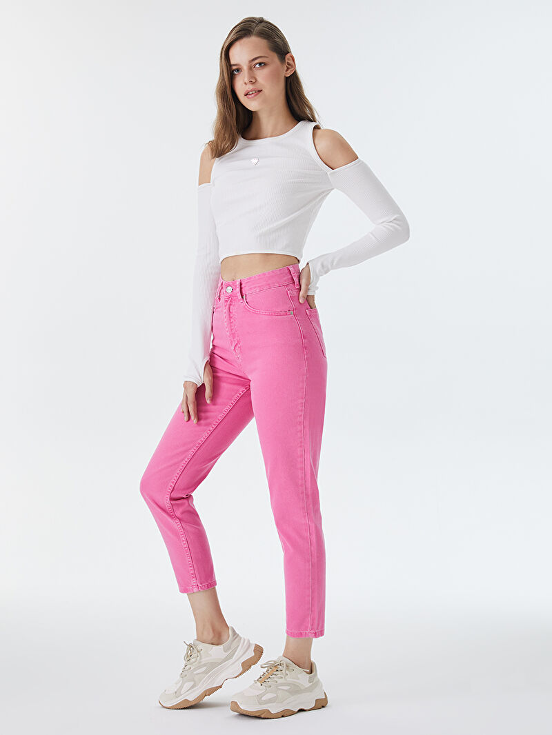 Mom Regular Fit Kadın Pantolon