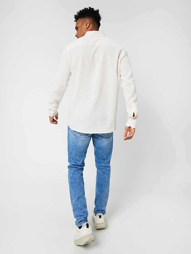 Regular Fit Erkek Gömlek U.kol