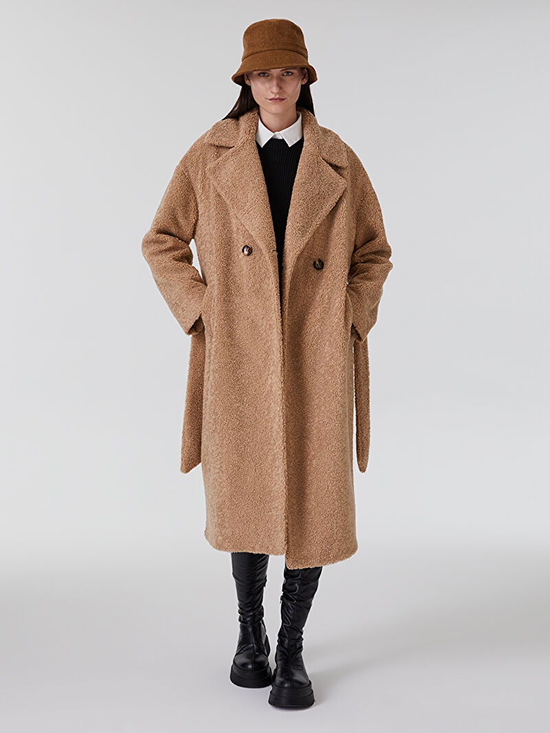 Oversize Kadın Kaban