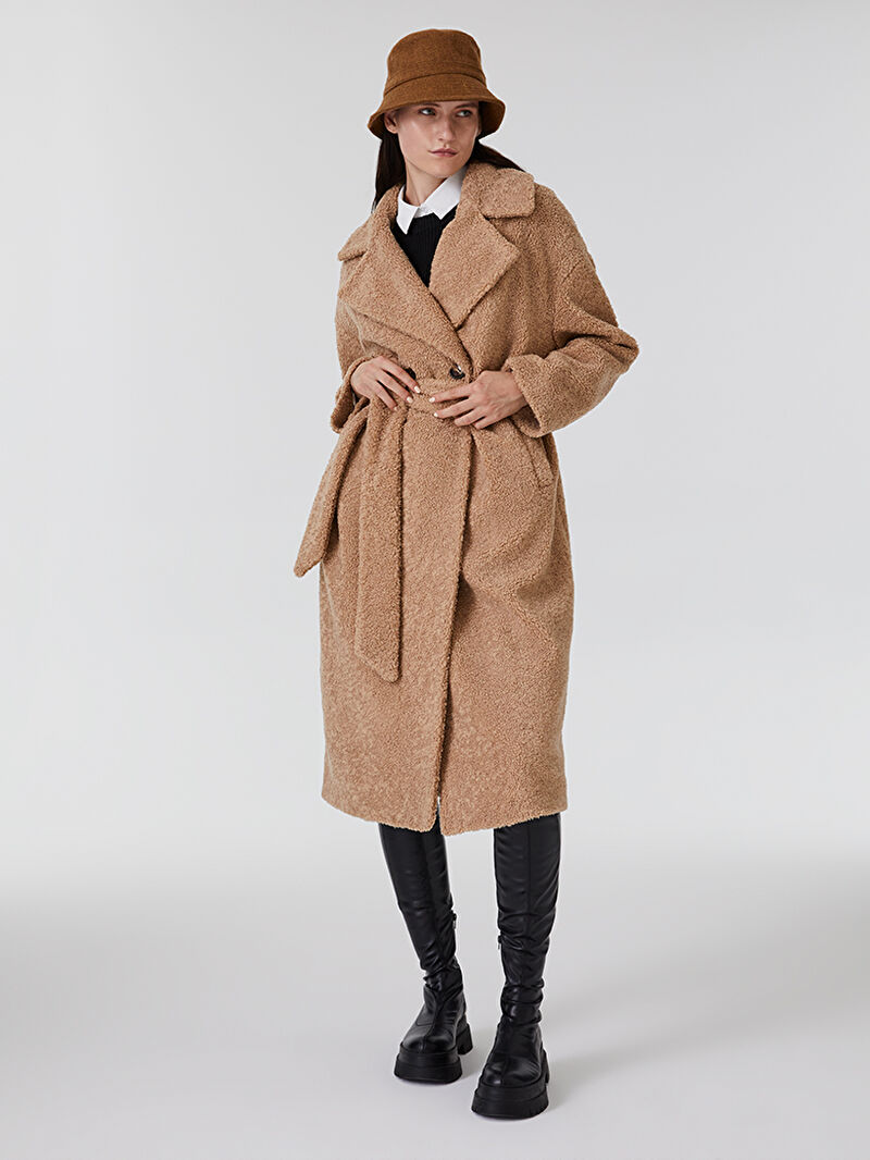 Oversize Kadın Kaban