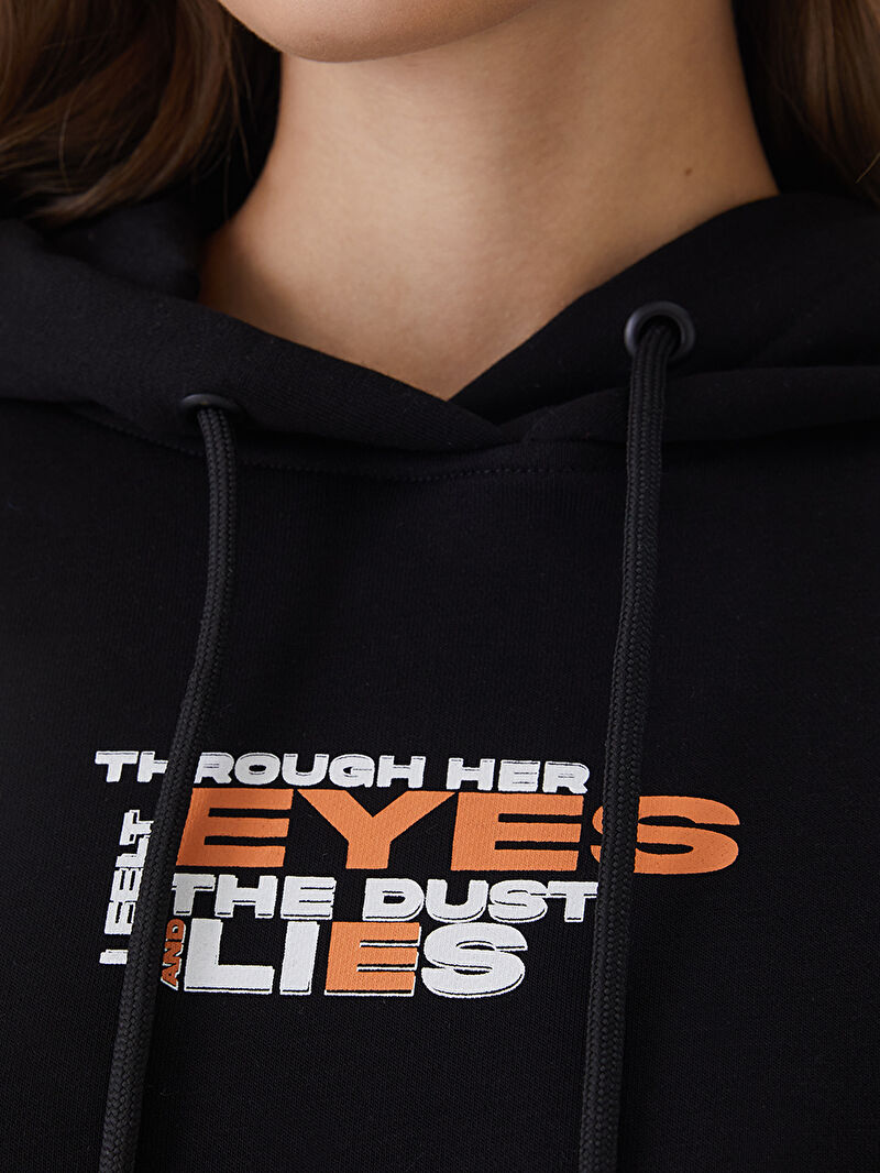 Loose Fit Kadın Sweatshirt