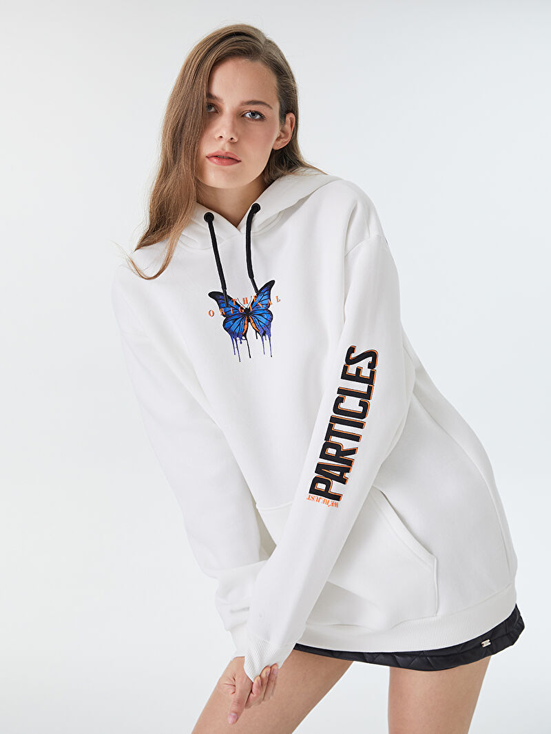 Oversize Kadın Sweatshirt