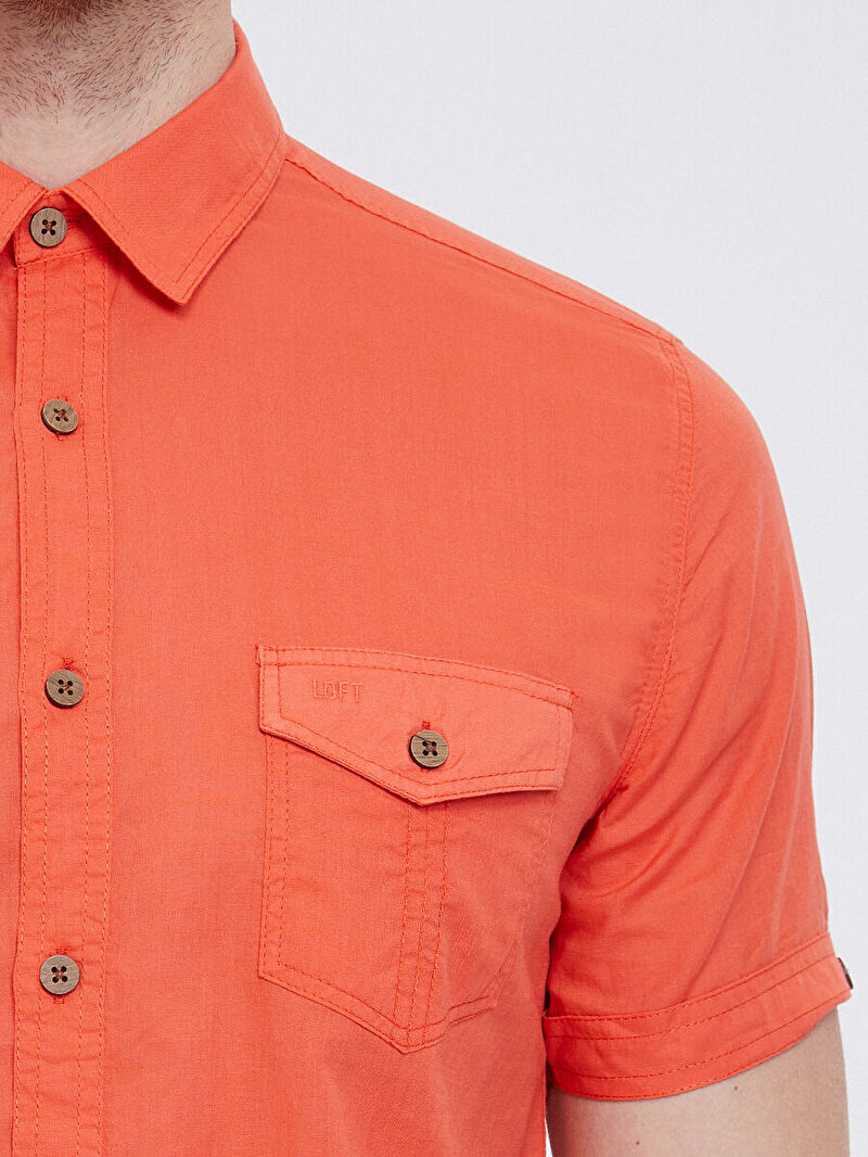 Regular Fit Erkek Gömlek K.kol