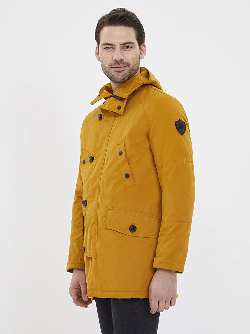 Slim Fit Erkek Kaban