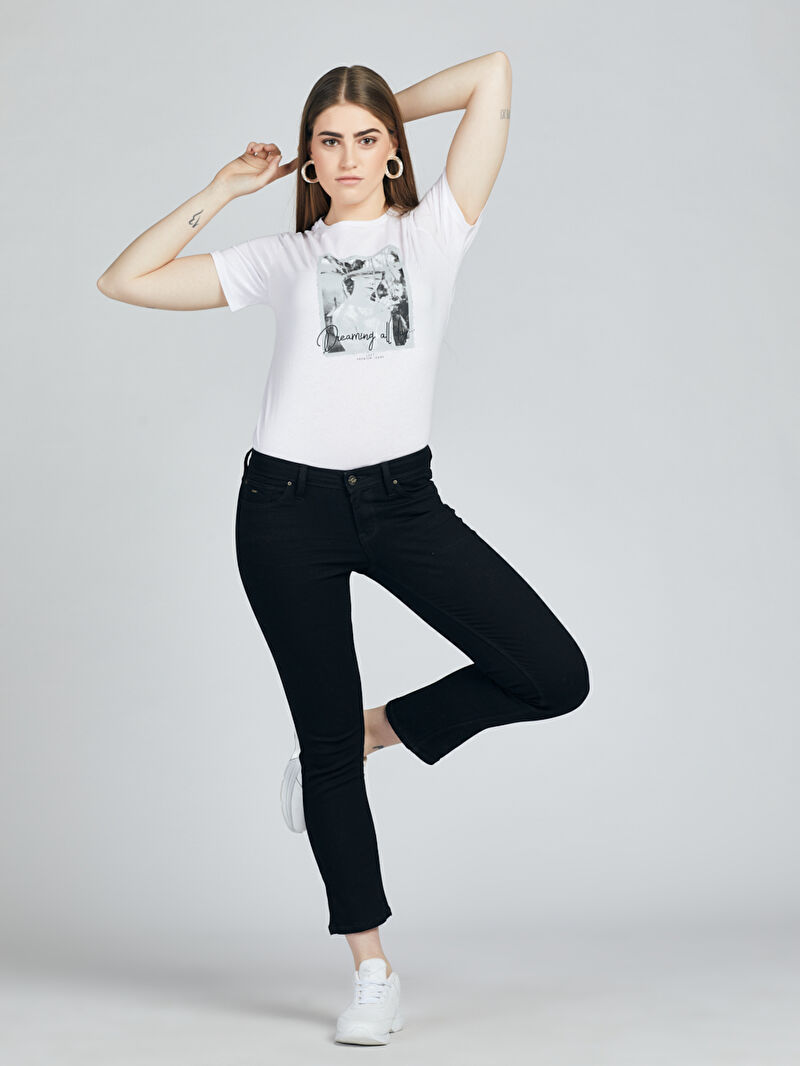 Cady Slim Fit Kadın Pantolon