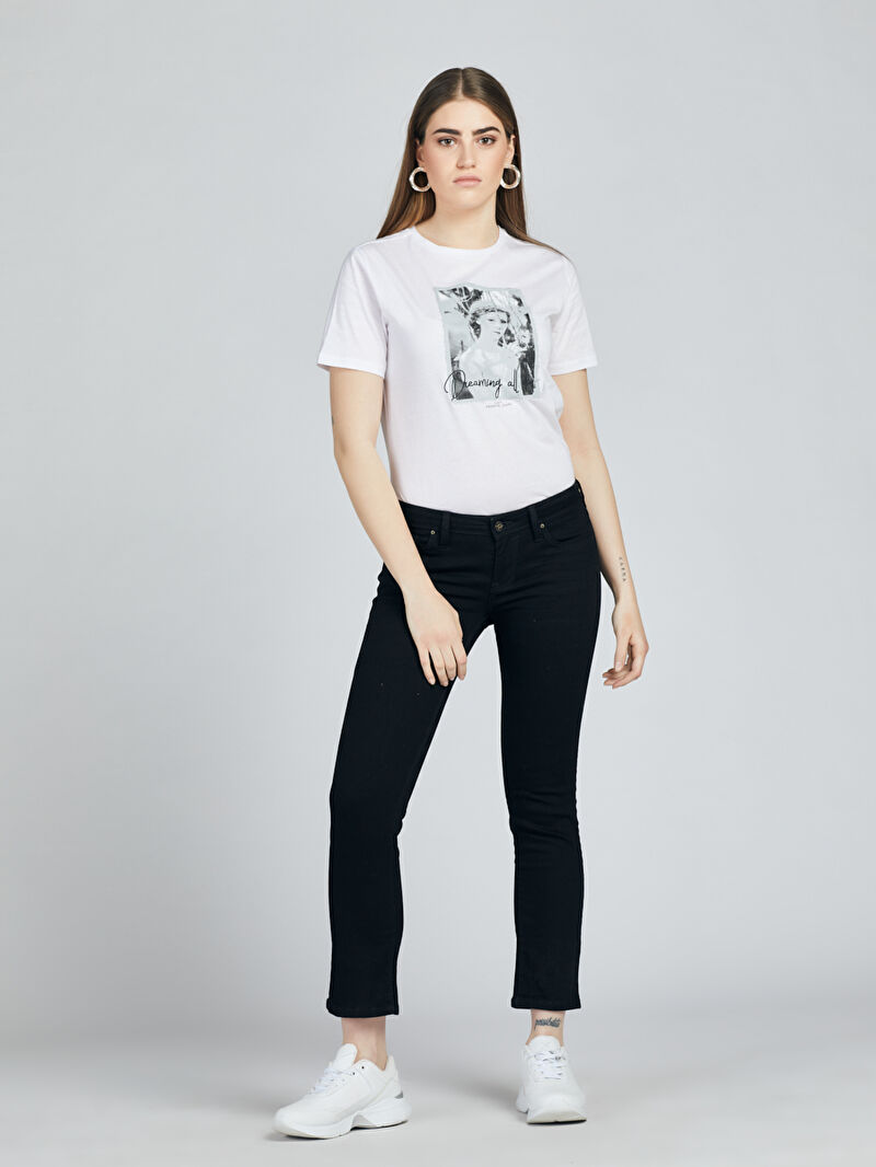 Cady Slim Fit Kadın Pantolon