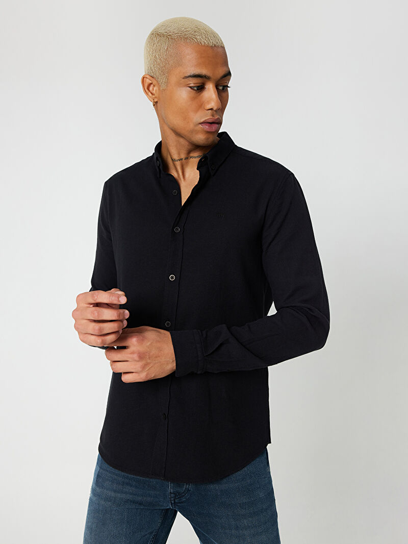 Regular Fit Erkek Gömlek U.kol