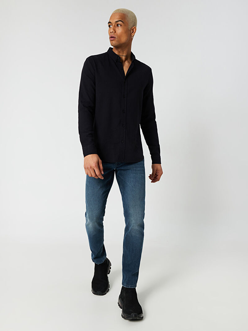 Regular Fit Erkek Gömlek U.kol