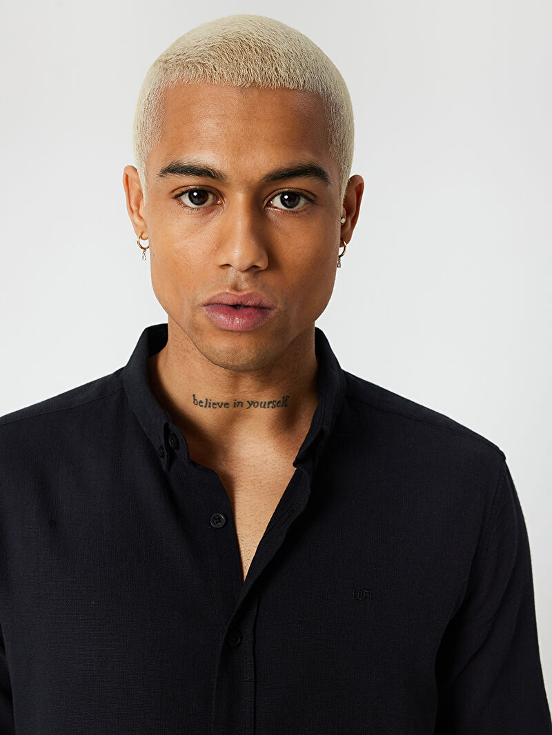 Regular Fit Erkek Gömlek U.kol