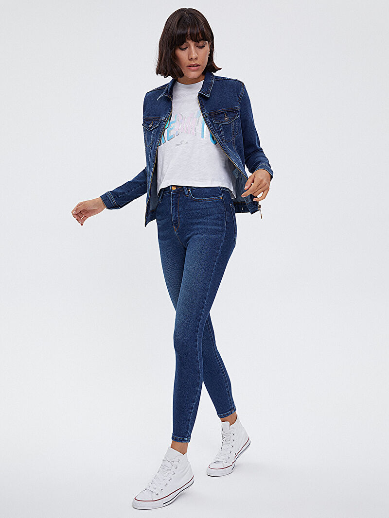 Natalie Skinny Fit Kadın Pantolon