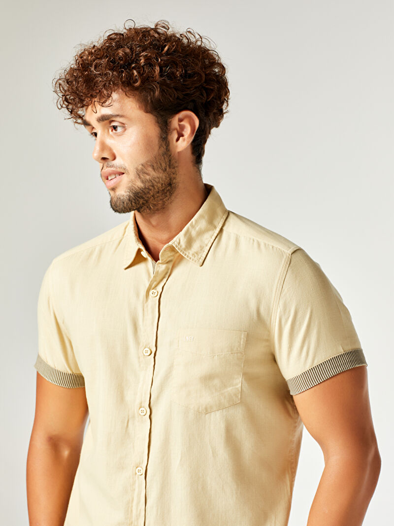 Regular Fit Erkek Gömlek K.kol