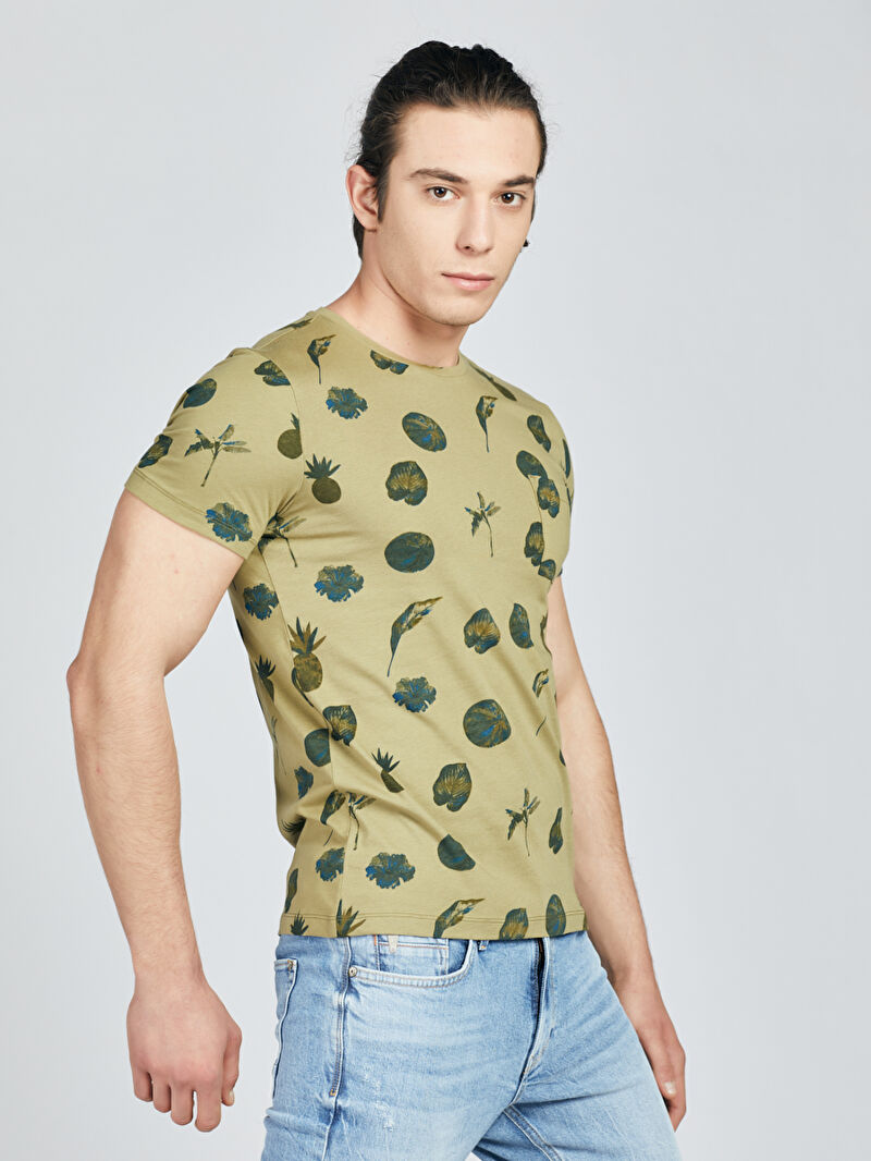 Slim Fit Erkek Tshirt K.kol