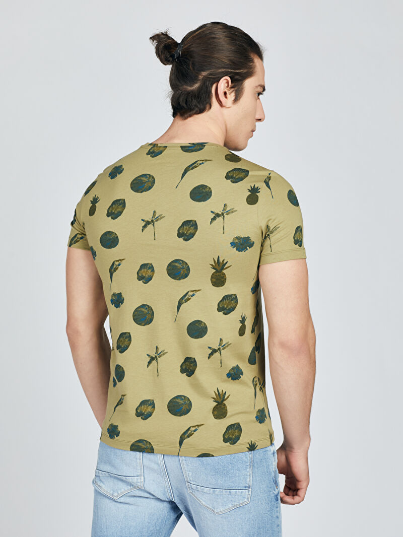 Slim Fit Erkek Tshirt K.kol