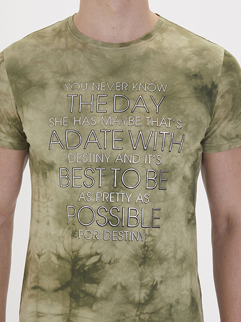 Slim Fit Erkek Tshirt K.kol