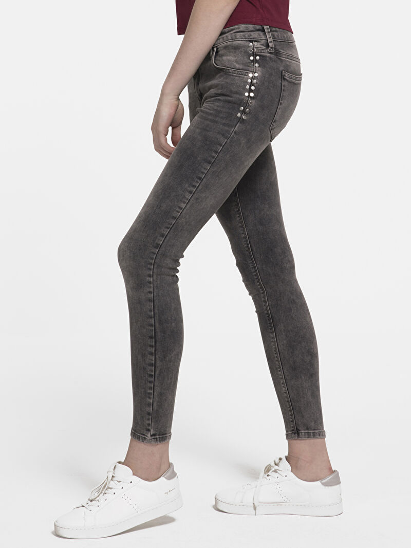 Nicole Skinny Fit Kadın Pantolon