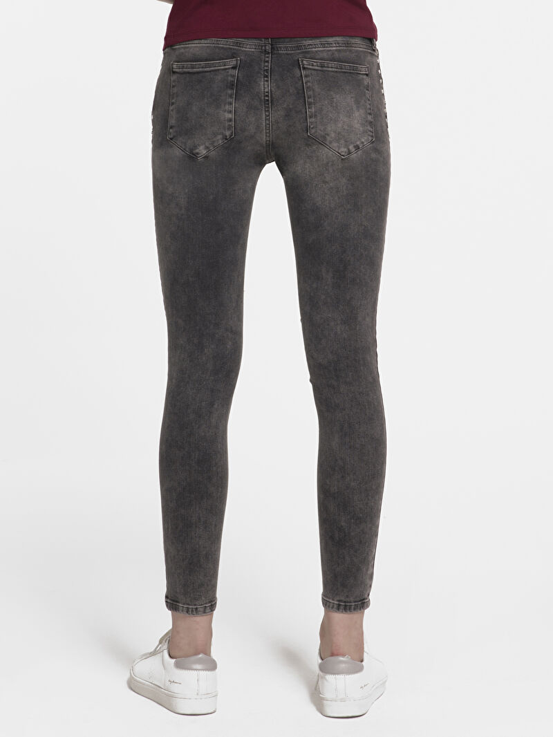 Nicole Skinny Fit Kadın Pantolon