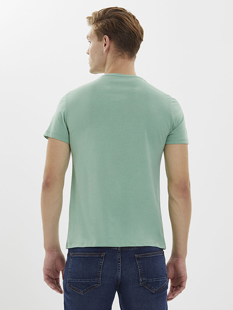 Slim Fit Erkek Tshirt K.kol