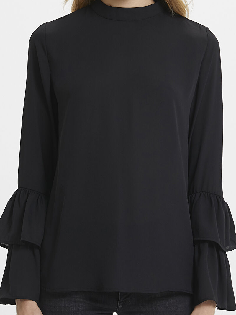 Regular Fit Kadın Bluz U.kol