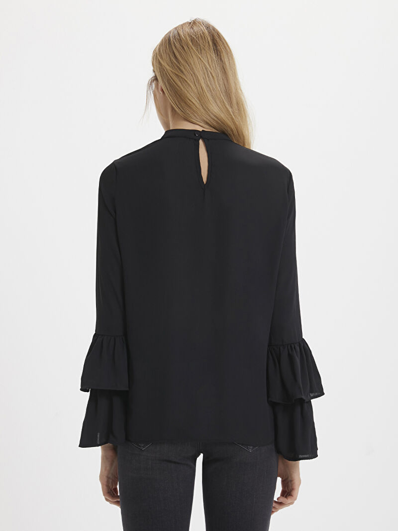 Regular Fit Kadın Bluz U.kol