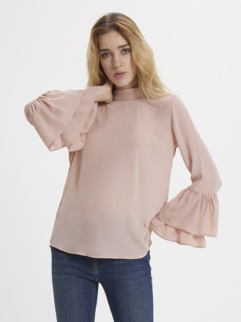 Regular Fit Kadın Bluz U.kol