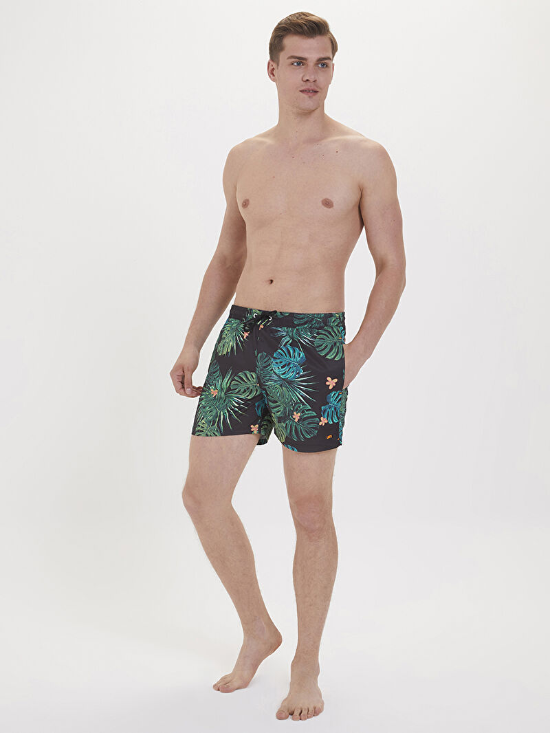 Slim Fit Erkek Deniz Şortu