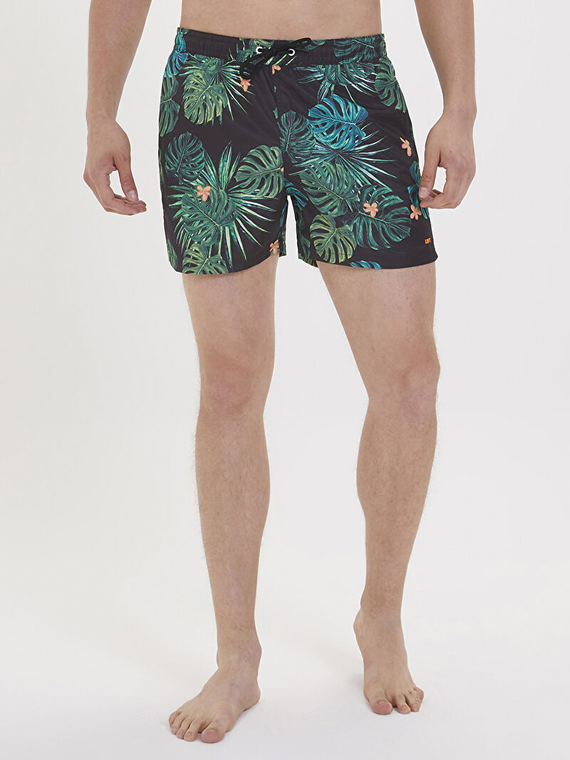 Slim Fit Erkek Deniz Şortu