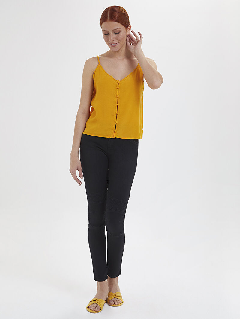 Regular Fit Kadın Bluz K.kol