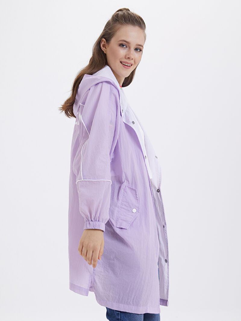 Regular Fit Kadın Yağmurluk