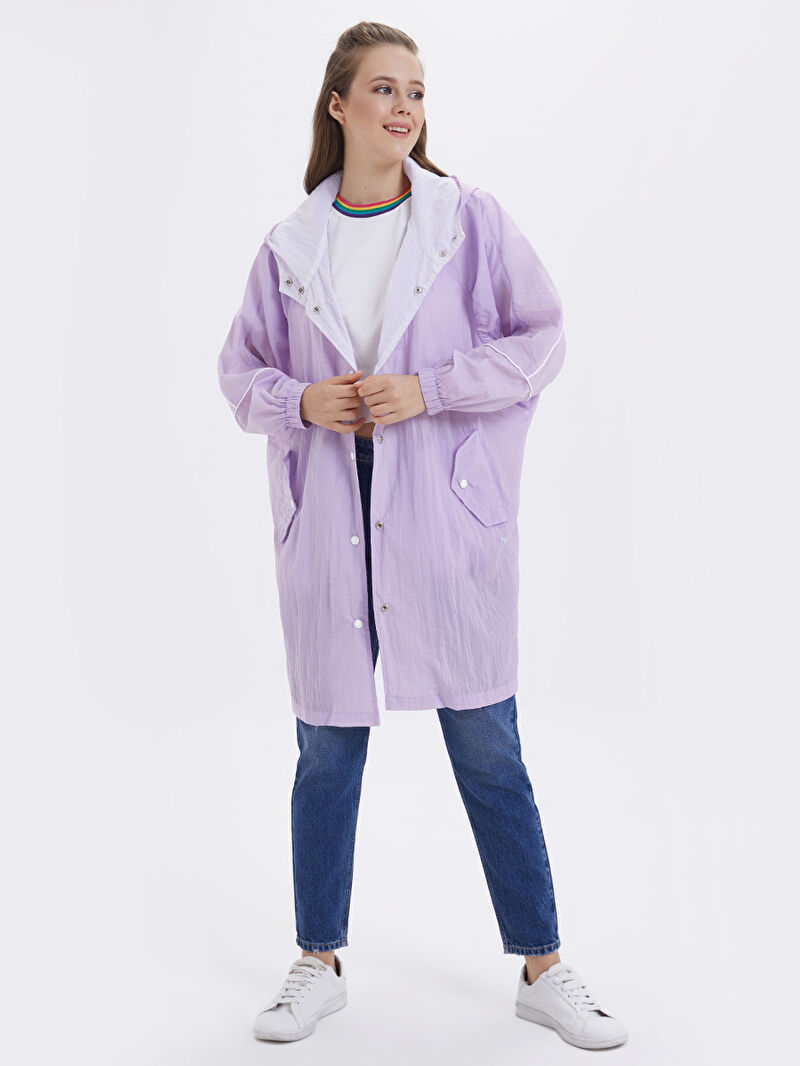 Regular Fit Kadın Yağmurluk