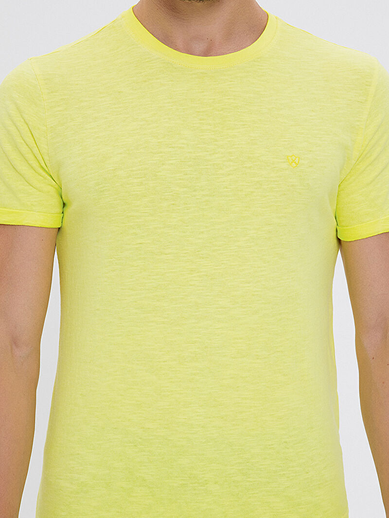 Slim Fit Erkek Tshirt K.kol