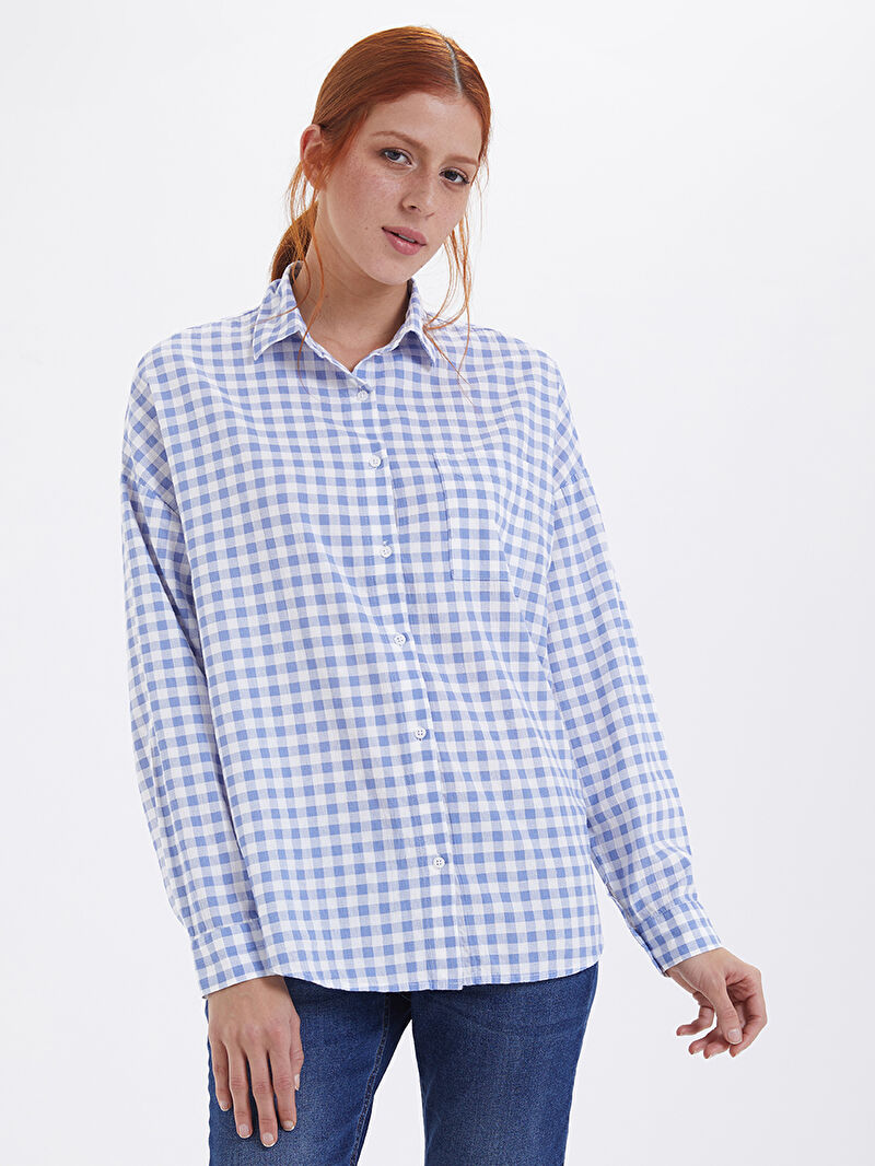 Regular Fit Kadın Gömlek U.kol