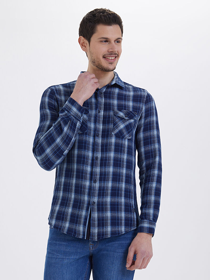 Regular Fit Erkek Gömlek U.kol