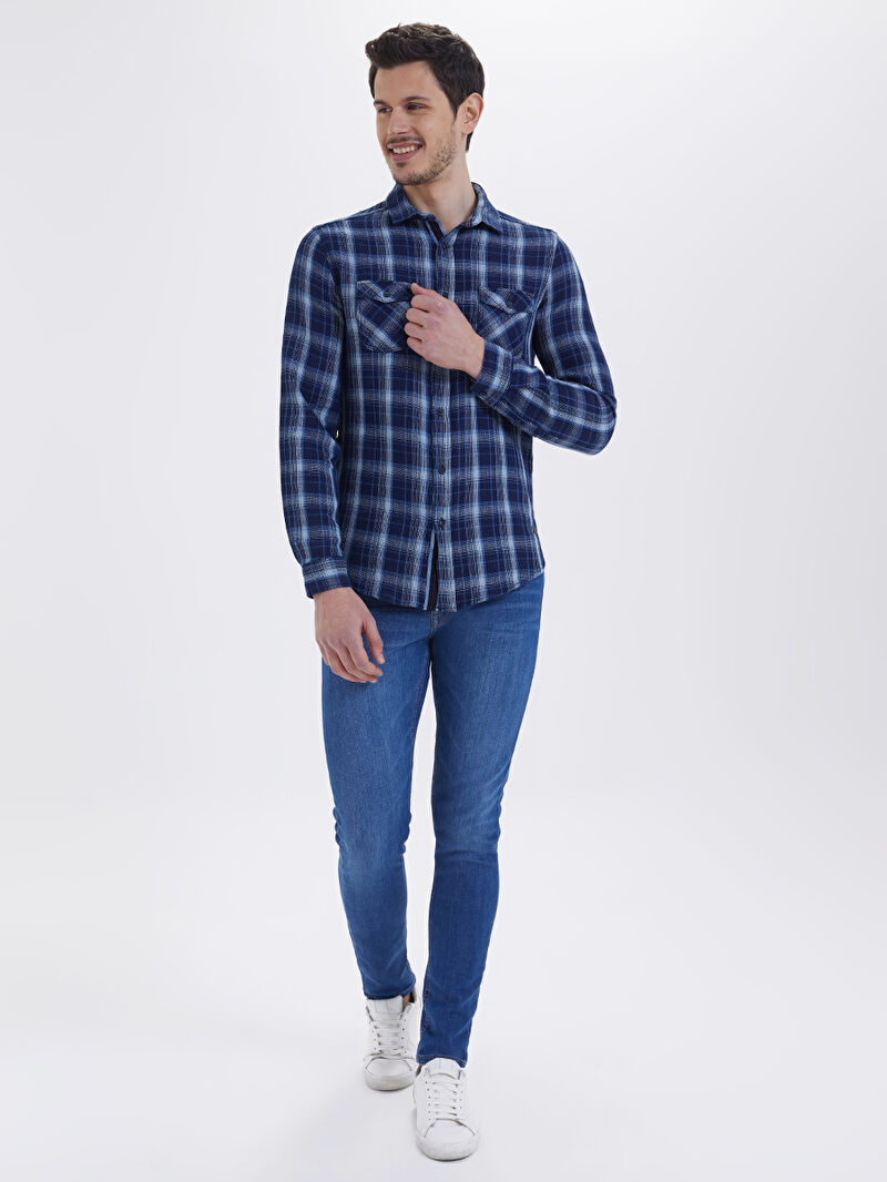 Regular Fit Erkek Gömlek U.kol