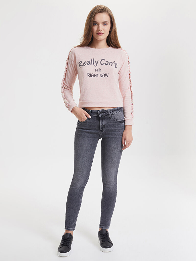 Nicole Skinny Fit Kadın Pantolon