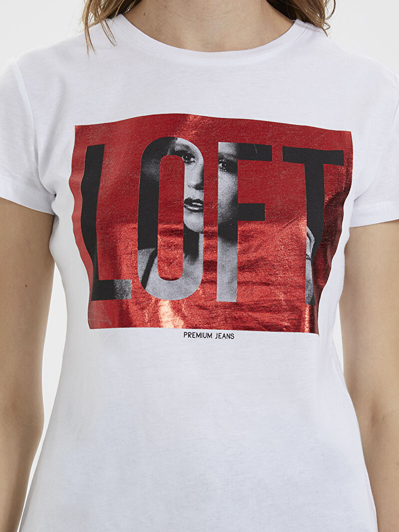 Slim Fit Kadın Tshirt K.kol