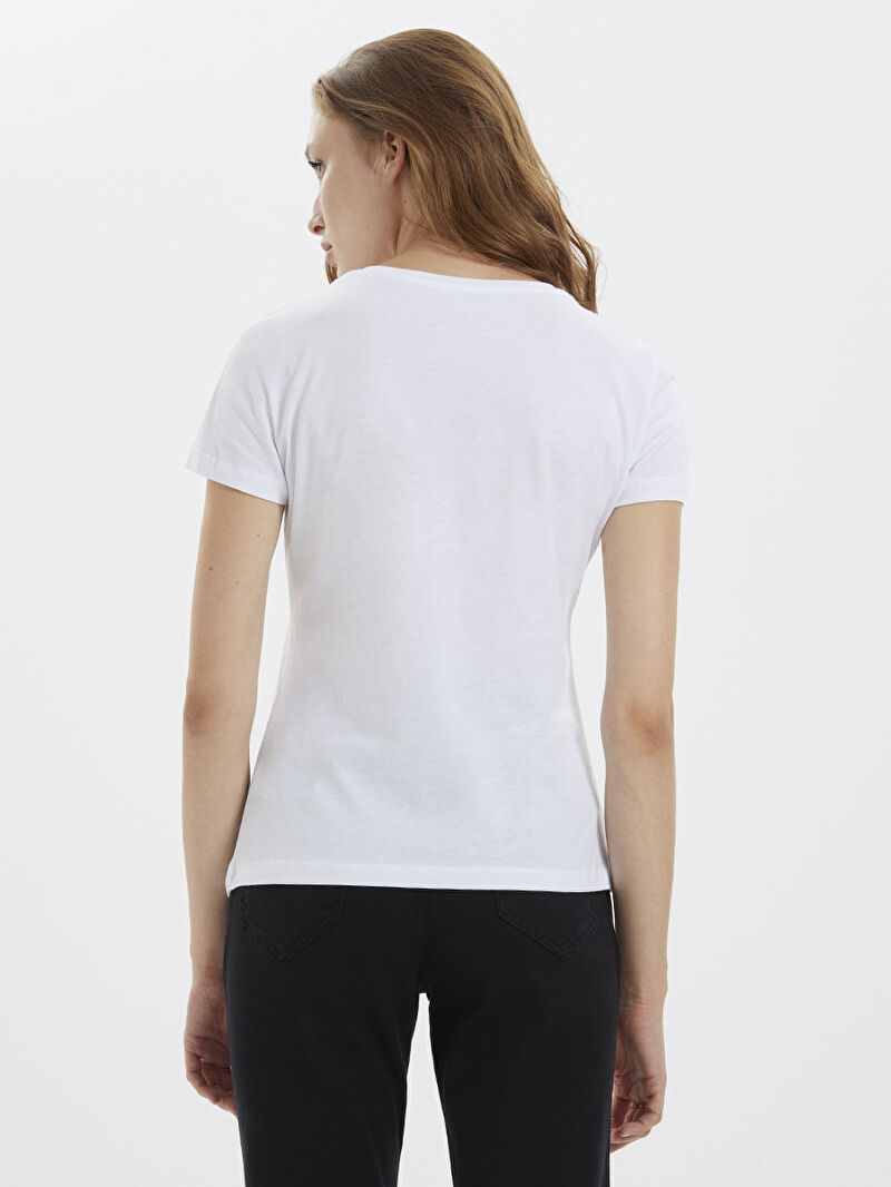 Slim Fit Kadın Tshirt K.kol