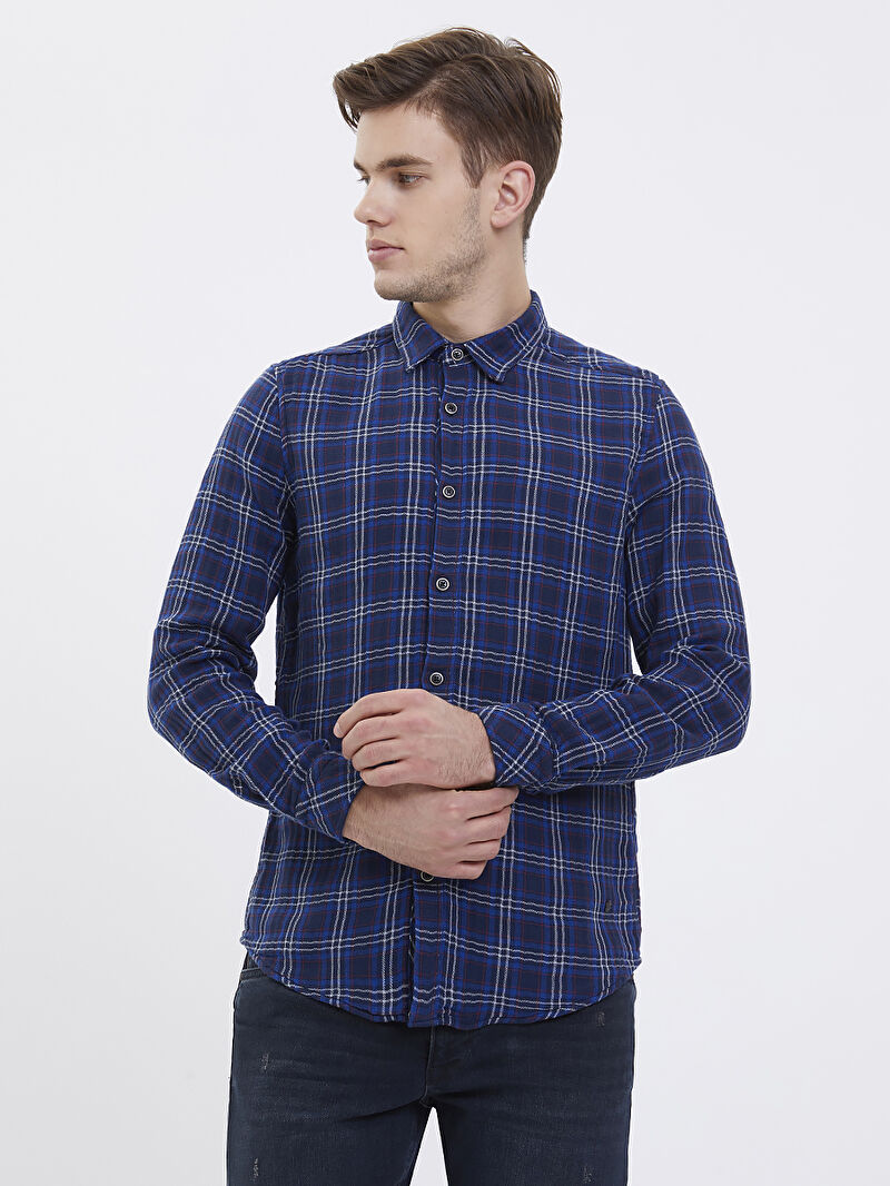 Regular Fit Erkek Gömlek U.kol