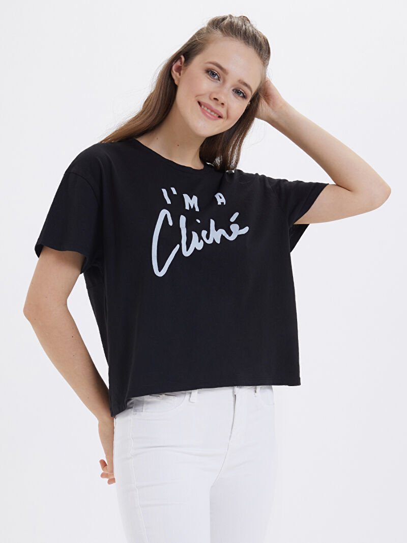 Regular Fit Kadın Tshirt K.kol