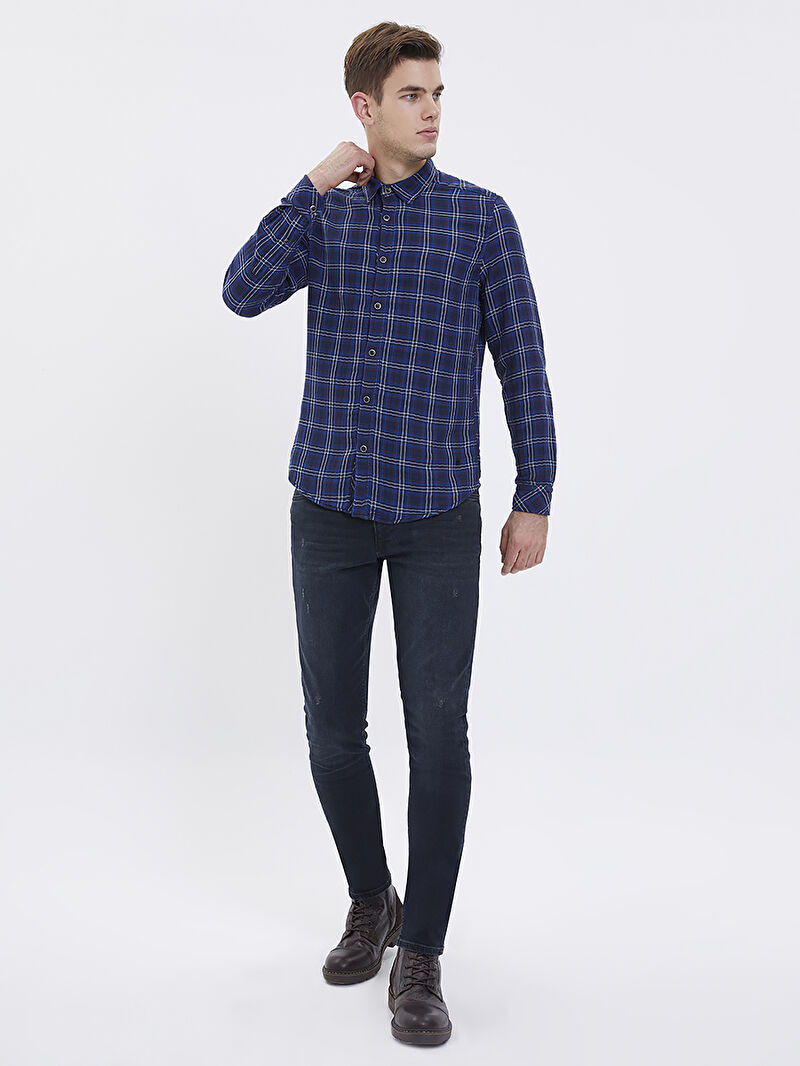 Regular Fit Erkek Gömlek U.kol